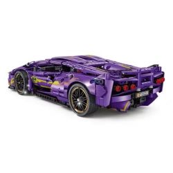 GBL KY1076 1076 non  SIÊU XE RAMBO MÀU TÍM QUYẾN RŨ 1:14 tỷ lệ 1:14 bộ đồ chơi xếp lắp ráp ghép mô hình  Kỹ Thuật Công Nghệ Cao Mô Hình Phương Tiện 1236 khối