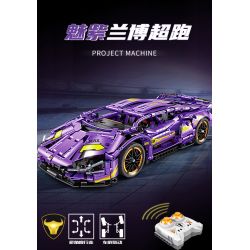 GBL KY1076 1076 non  SIÊU XE RAMBO MÀU TÍM QUYẾN RŨ 1:14 tỷ lệ 1:14 bộ đồ chơi xếp lắp ráp ghép mô hình  Kỹ Thuật Công Nghệ Cao Mô Hình Phương Tiện 1236 khối