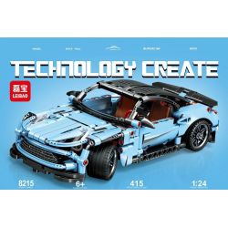 LEIBAO 8215 non  ASH BLUNT MARTIN LÙI XE tỷ lệ 1:24 bộ đồ chơi xếp lắp ráp ghép mô hình  Kỹ Thuật Công Nghệ Cao Mô Hình Phương Tiện 415 khối