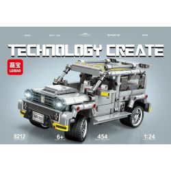 LEIBAO 8212 non  XE LÙI CYBER ?​TANK 300 tỷ lệ 1:24 bộ đồ chơi xếp lắp ráp ghép mô hình  Kỹ Thuật Công Nghệ Cao Mô Hình Phương Tiện 454 khối