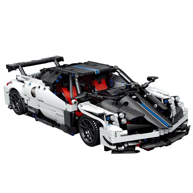 CACO C017 non Lego XE THỂ THAO PAGANI 1:14 tỷ lệ 1:14 bộ đồ chơi xếp lắp ráp ghép mô hình Technic Kỹ Thuật Công Nghệ Cao Mô Hình Phương Tiện 1443 khối