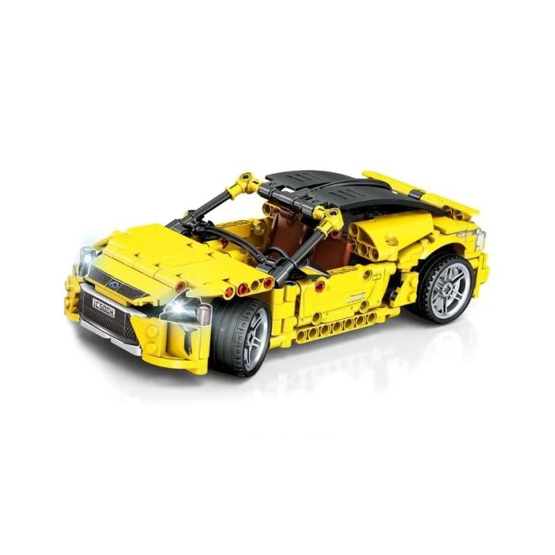 LEIBAO 8210 non Lego XE LÙI LEXUS tỷ lệ 1:24 bộ đồ chơi xếp lắp ráp ghép mô hình Creator Sáng Tạo 434 khối