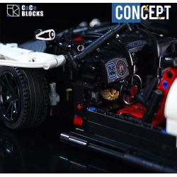 CACO C017 non  XE THỂ THAO PAGANI 1:14 tỷ lệ 1:14 bộ đồ chơi xếp lắp ráp ghép mô hình  Kỹ Thuật Công Nghệ Cao Mô Hình Phương Tiện 1443 khối