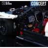 CACO C017 non  XE THỂ THAO PAGANI 1:14 tỷ lệ 1:14 bộ đồ chơi xếp lắp ráp ghép mô hình  Kỹ Thuật Công Nghệ Cao Mô Hình Phương Tiện 1443 khối