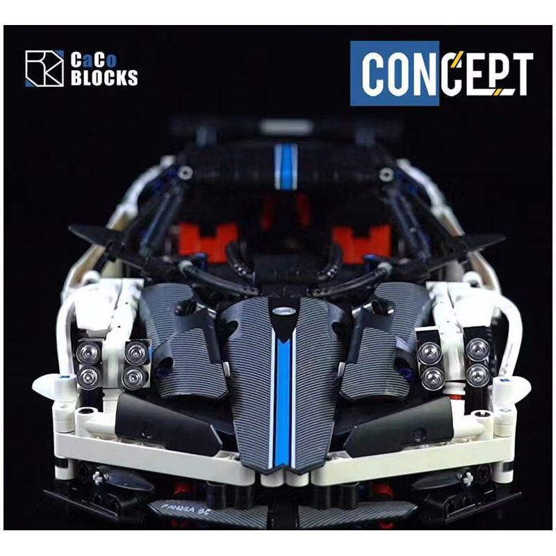 CACO C017 non  XE THỂ THAO PAGANI 1:14 tỷ lệ 1:14 bộ đồ chơi xếp lắp ráp ghép mô hình  Kỹ Thuật Công Nghệ Cao Mô Hình Phương Tiện 1443 khối