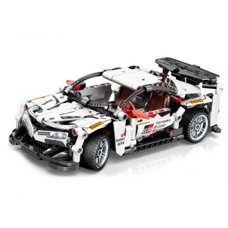 LEIBAO 8209 non  SUPRA BULL ÁC QUỶ KÉO LẠI XE tỷ lệ 1:24 bộ đồ chơi xếp lắp ráp ghép mô hình Creator Sáng Tạo 421 khối