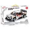 LEIBAO 8209 non  SUPRA BULL ÁC QUỶ KÉO LẠI XE tỷ lệ 1:24 bộ đồ chơi xếp lắp ráp ghép mô hình Creator Sáng Tạo 421 khối