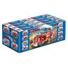 LWCK 80004 non  XE CHỮA CHÁY TURBOJET 8 TỔ HỢP bộ đồ chơi xếp lắp ráp ghép mô hình Fire Rescure FIRE HERO Cứu Hỏa 813 khối