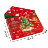 YONG LEXING 88036 non  CÂY GIÁNG SINH bộ đồ chơi xếp lắp ráp ghép mô hình Christmas 1124 khối