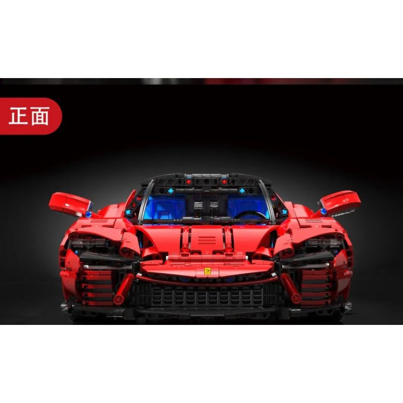 TA GAOLE T5032 5032 non  FERRARI DAYTONA SP3 1:10 tỷ lệ 1:10 bộ đồ chơi xếp lắp ráp ghép mô hình  Kỹ Thuật Công Nghệ Cao Mô Hình Phương Tiện 2438 khối