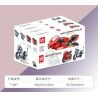 GAOMISI T1027-A 1027-A non  CẢNH SÁT XE MÁY bộ đồ chơi xếp lắp ráp ghép mô hình Motorcycle Motorbike Xe Hai Bánh 246 khối