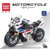 GAOMISI T1026-A 1026-A non  BMW RR bộ đồ chơi xếp lắp ráp ghép mô hình Motorcycle Motorbike Xe Hai Bánh 246 khối