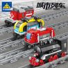 Kazi KY98264 98264 non  ADVANCE STEAM TRAIN 4 KẾT HỢP bộ đồ chơi xếp lắp ráp ghép mô hình Trains CITY TRAIN Tàu Hỏa 545 khối