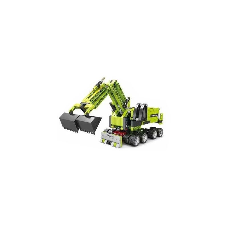 GBL KY1081 1081 non Lego MÁY XÚC CATERPILLAR 8 TỔ HỢP bộ đồ chơi xếp lắp ráp ghép mô hình Technic PROJECT MACHINE Kỹ Thuật Công Nghệ Cao Mô Hình Phương Tiện 875 khối