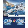 JP 68005 non  MÁY BAY CHIẾN ĐẤU HẠNG NẶNG CỦA ĐẤT NƯỚC TẤN CÔNG TÊN LỬA KẾT HỢP 4 TÀU ĐỔ BỘ BUCKS VẬN TẢI HUMMINGBIRD KHU TRỤC NHẸ bộ đồ chơi xếp lắp ráp ghép mô hình Military Army PEACE Quân Sự Bộ Đội 806 khối