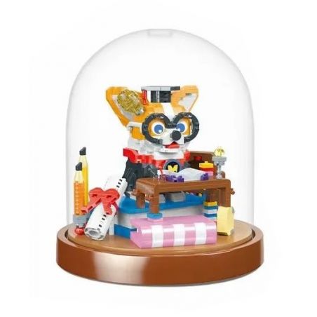 MOYU BLOCK MY97082 97082 non  CHÚ CHÓ BAY MOCO bộ đồ chơi xếp lắp ráp ghép mô hình Creator FAYGO MOCO Sáng Tạo 1269 khối