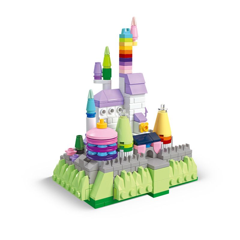 JIESTAR 37604 non Lego LÂU ĐÀI CHUÔNG bộ đồ chơi xếp lắp ráp ghép mô hình 235 khối