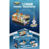PanlosBrick 633087 Panlos Brick 633087 non  PHƯƠNG TIỆN VẬN CHUYỂN MẶT TRĂNG 8 TỔ HỢP bộ đồ chơi xếp lắp ráp ghép mô hình Creator LUNAR TRANSPORTER Sáng Tạo 702 khối
