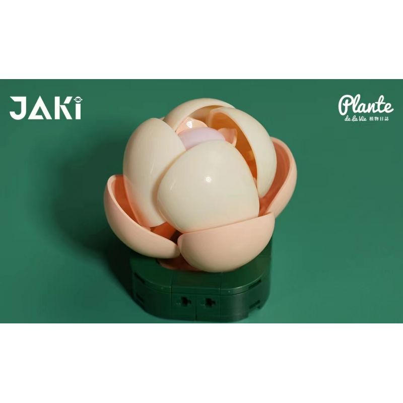 JAKI JK2728 2728 non  CÂY GỖ MỌNG NƯỚC 6 LOẠI VŨ ĐIỆU HOÀNG HÔN ĐÀO TRỨNG XƯƠNG RỒNG HỔ PHÁCH VÀNG MẪU ĐƠN TÍM bộ đồ chơi xếp lắp ráp ghép mô hình Flowers PLANTE Hoa