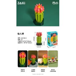 JAKI JK2728 2728 non  CÂY GỖ MỌNG NƯỚC 6 LOẠI VŨ ĐIỆU HOÀNG HÔN ĐÀO TRỨNG XƯƠNG RỒNG HỔ PHÁCH VÀNG MẪU ĐƠN TÍM bộ đồ chơi xếp lắp ráp ghép mô hình Flowers PLANTE Hoa