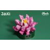 JAKI JK2728 2728 non  CÂY GỖ MỌNG NƯỚC 6 LOẠI VŨ ĐIỆU HOÀNG HÔN ĐÀO TRỨNG XƯƠNG RỒNG HỔ PHÁCH VÀNG MẪU ĐƠN TÍM bộ đồ chơi xếp lắp ráp ghép mô hình Flowers PLANTE Hoa