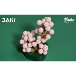 JAKI JK2728 2728 non  CÂY GỖ MỌNG NƯỚC 6 LOẠI VŨ ĐIỆU HOÀNG HÔN ĐÀO TRỨNG XƯƠNG RỒNG HỔ PHÁCH VÀNG MẪU ĐƠN TÍM bộ đồ chơi xếp lắp ráp ghép mô hình Flowers PLANTE Hoa