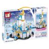 LB LB+ LB621 non  CÔNG CHÚA ELSA bộ đồ chơi xếp lắp ráp ghép mô hình Girl ICE AND SNOW PRINCESS Con Gái 432 khối