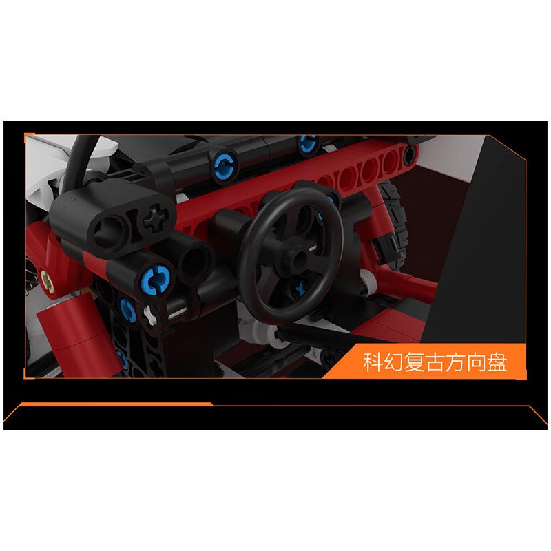 XIAOMI MITU MI ONEBOT OBWZKC20AIQI 20AIQI non  XE BỌC THÉP HỔ RĂNG KIẾM bộ đồ chơi xếp lắp ráp ghép mô hình  Kỹ Thuật Công Nghệ Cao Mô Hình Phương Tiện