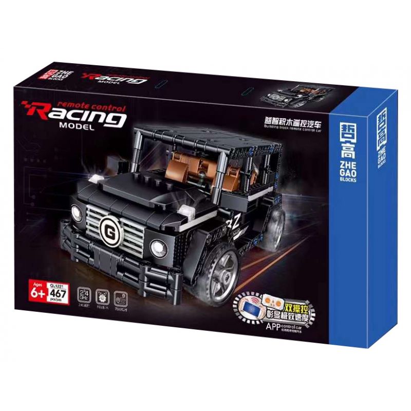 ZHEGAO QL1221 1221 non Lego OFF-ROAD LỚN G bộ đồ chơi xếp lắp ráp ghép mô hình Technic Kỹ Thuật Công Nghệ Cao Mô Hình Phương Tiện 467 khối