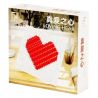 QIZHILE 102706 non  TÌNH YÊU ĐÍCH THỰC bộ đồ chơi xếp lắp ráp ghép mô hình Art LOVING HEAR