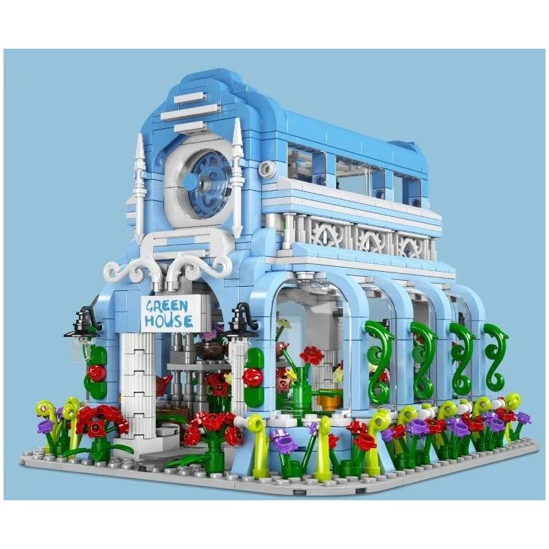 MouldKing 16048 Mould King 16048 non  THẢO CẦM VIÊN bộ đồ chơi xếp lắp ráp ghép mô hình Modular Buildings BOTANICAL GARDEN Mô Hình Nhà Cửa 1289 khối