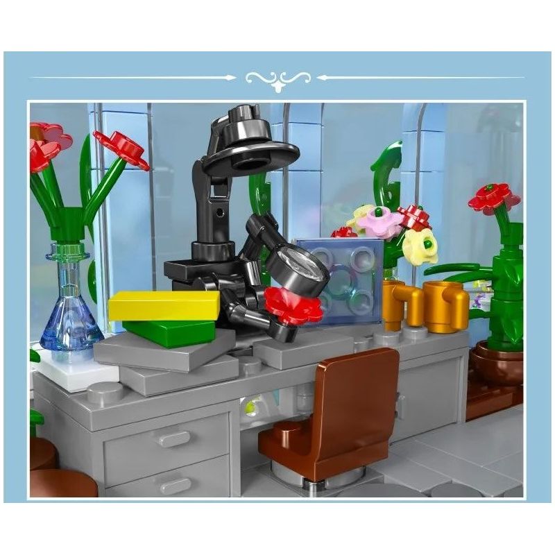 MouldKing 16048 Mould King 16048 non  THẢO CẦM VIÊN bộ đồ chơi xếp lắp ráp ghép mô hình Modular Buildings BOTANICAL GARDEN Mô Hình Nhà Cửa 1289 khối