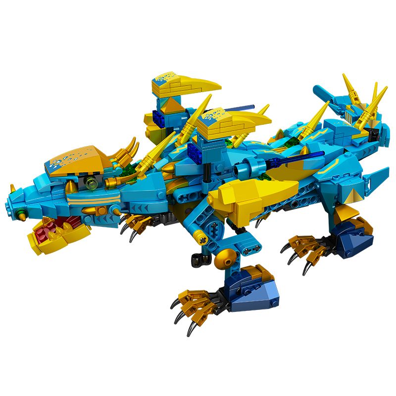 MouldKing 13150 Mould King 13150 non Lego RỒNG BĂNG GIÁ bộ đồ chơi xếp lắp ráp ghép mô hình FROST OCEAN DRAGON 515 khối