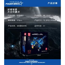 MouldKing 13147 Mould King 13147 non  RỒNG BÃO BẦU TRỜI bộ đồ chơi xếp lắp ráp ghép mô hình SKY STORM DRAGON 410 khối