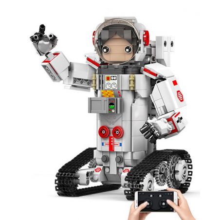 MouldKing 13137 Mould King 13137 non  CHIẾN BINH KHÔNG GIAN BAY bộ đồ chơi xếp lắp ráp ghép mô hình ASTRONAUT GIRL 508 khối