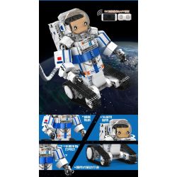 MouldKing 13136 Mould King 13136 non  CHIẾN BINH KHÔNG GIAN DONKEY KONG bộ đồ chơi xếp lắp ráp ghép mô hình ASTRONAUT BOY 493 khối