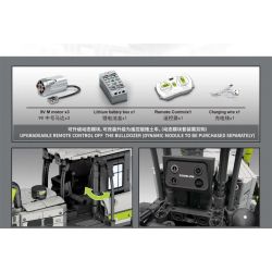 SEMBO 705940 non  CHIẾC XE ???I tỷ lệ 1:18 bộ đồ chơi xếp lắp ráp ghép mô hình 1285 khối