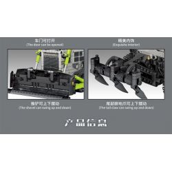 SEMBO 705940 non  CHIẾC XE ???I tỷ lệ 1:18 bộ đồ chơi xếp lắp ráp ghép mô hình 1285 khối