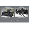 SEMBO 705940 non  CHIẾC XE ???I tỷ lệ 1:18 bộ đồ chơi xếp lắp ráp ghép mô hình 1285 khối
