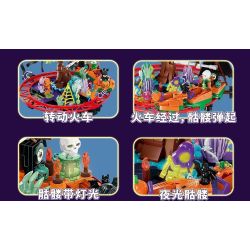 SEMBO 605022 non  CÔNG VIÊN XE LỬA bộ đồ chơi xếp lắp ráp ghép mô hình 526 khối