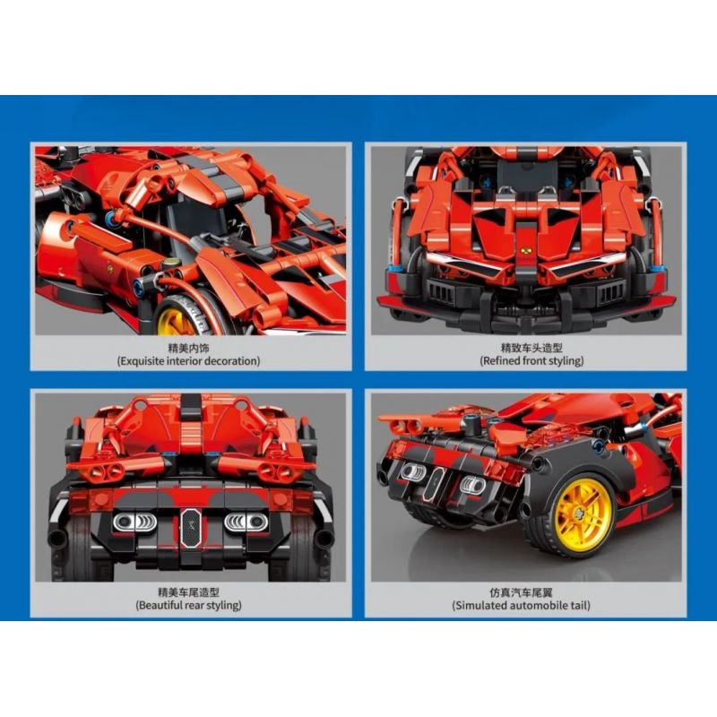 SEMBO 701056 non  SẤM SÉT tỷ lệ 1:18 bộ đồ chơi xếp lắp ráp ghép mô hình  Kỹ Thuật Công Nghệ Cao Mô Hình Phương Tiện 427 khối