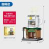 SEMBO 601537 601530 601531 601532 601533 601534 601535 601536 non  8 CHẾ ĐỘ XEM PHỐ NHỎ bộ đồ chơi xếp lắp ráp ghép mô hình Street STREET VIEW Đường Phố 1529 khối