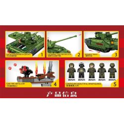 SEMBO 207200 non  XE TĂNG CHIẾN ĐẤU CHỦ LỰC T14 ARMATA bộ đồ chơi xếp lắp ráp ghép mô hình Military Army SURVIVAL WARFARE Quân Sự Bộ Đội 1089 khối