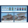 SEMBO 202027 non  TÀU SƠN ĐÔNG tỷ lệ 1:450 bộ đồ chơi xếp lắp ráp ghép mô hình Military Army PLA.NAVY SHANDONG Quân Sự Bộ Đội 2677 khối