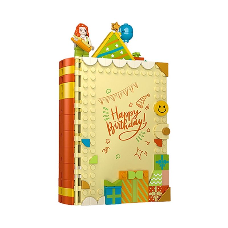 JAKI JK5150 5150 non  TIỆC SINH NHẬT bộ đồ chơi xếp lắp ráp ghép mô hình Seasonal Mùa Lễ Hội