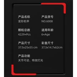 拓乐 6008 non  ROBOT BIẾN HÌNH ÁO GIÁP DYNAMO bộ đồ chơi xếp lắp ráp ghép mô hình Movie & Game DEFENDER JUSTICE Phim Và Trò Chơi 4229 khối