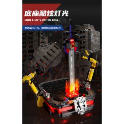 拓乐 6008 non  ROBOT BIẾN HÌNH ÁO GIÁP DYNAMO bộ đồ chơi xếp lắp ráp ghép mô hình Movie & Game DEFENDER JUSTICE Phim Và Trò Chơi 4229 khối