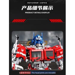 拓乐 6008 non  ROBOT BIẾN HÌNH ÁO GIÁP DYNAMO bộ đồ chơi xếp lắp ráp ghép mô hình Movie & Game DEFENDER JUSTICE Phim Và Trò Chơi 4229 khối