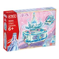 GUDI 9044 non  HỘP ĐỰNG SEN ĐÁ bộ đồ chơi xếp lắp ráp ghép mô hình Yeloli 223 khối