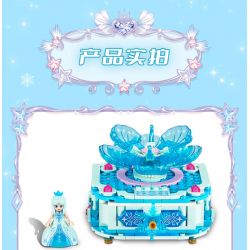 GUDI 9044 non  HỘP ĐỰNG SEN ĐÁ bộ đồ chơi xếp lắp ráp ghép mô hình Yeloli 223 khối